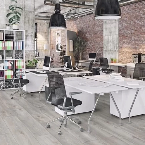 ДУБ БЕЛЫЙ МАКРО ЛАМИНАТ  KRONOTEX  MAMMUT PLUS ламинат для пола